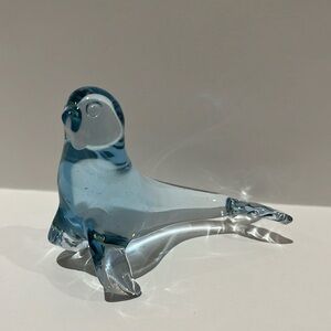 Glass Sea Lion Figurine/Paperweight